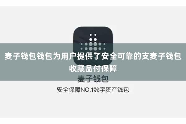 麦子钱包钱包为用户提供了安全可靠的支麦子钱包收藏品付保障