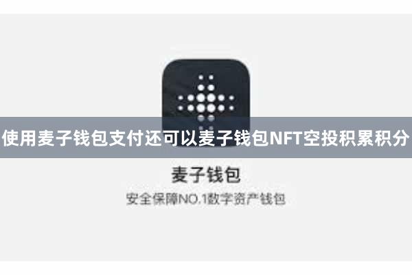 使用麦子钱包支付还可以麦子钱包NFT空投积累积分