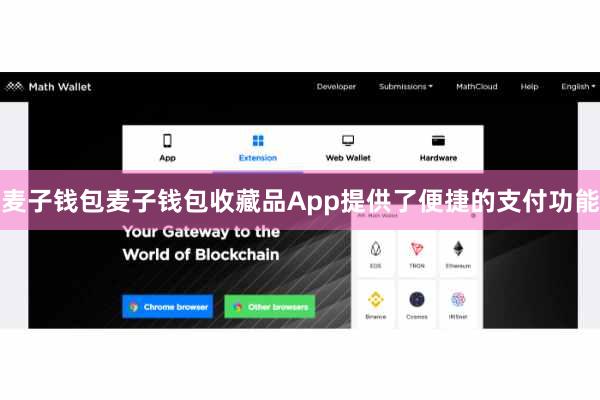 麦子钱包麦子钱包收藏品App提供了便捷的支付功能